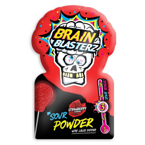 Brain Blasterz Sour Powder Lolly 10 g