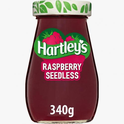 detail Hartley´s Raspberry Seedles Jam 340 g