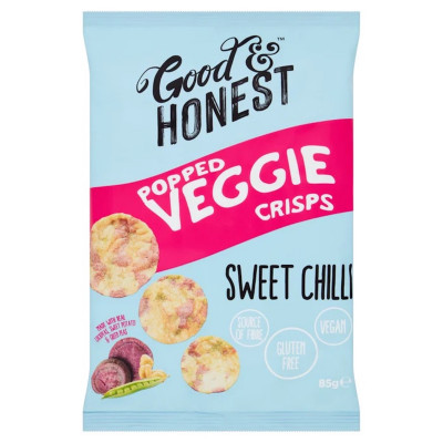 Good&Honest Veggie Crisps Sweet Chilli 85 g