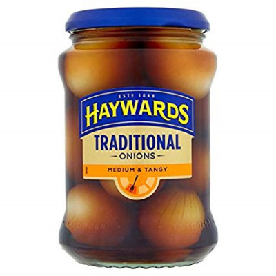 Haywards Medium & Tangy Traditional Onions 400 g