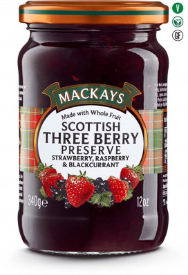 Mackays Scottish Threeberry Preserve 340 g