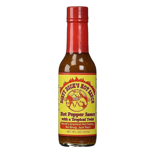detail Dirty Dicks´s Hot Pepper Sauce with Tropical Twist 147 ml
