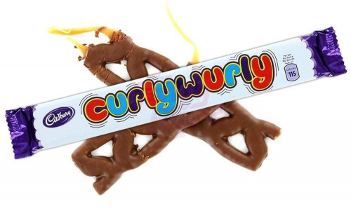 detail Cadbury Curly Wurly 21,5 g
