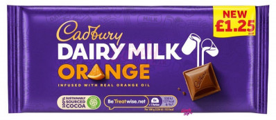 Cadbury Dairy Milk Orange 95 g