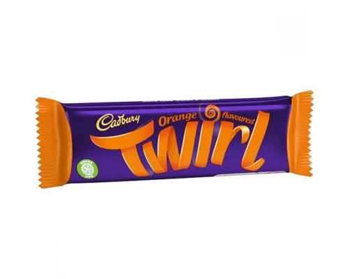 detail Cadbury Twirl Orange 43 g