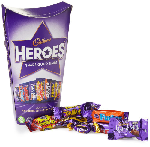 detail Cadbury Heroes Carton 290 g