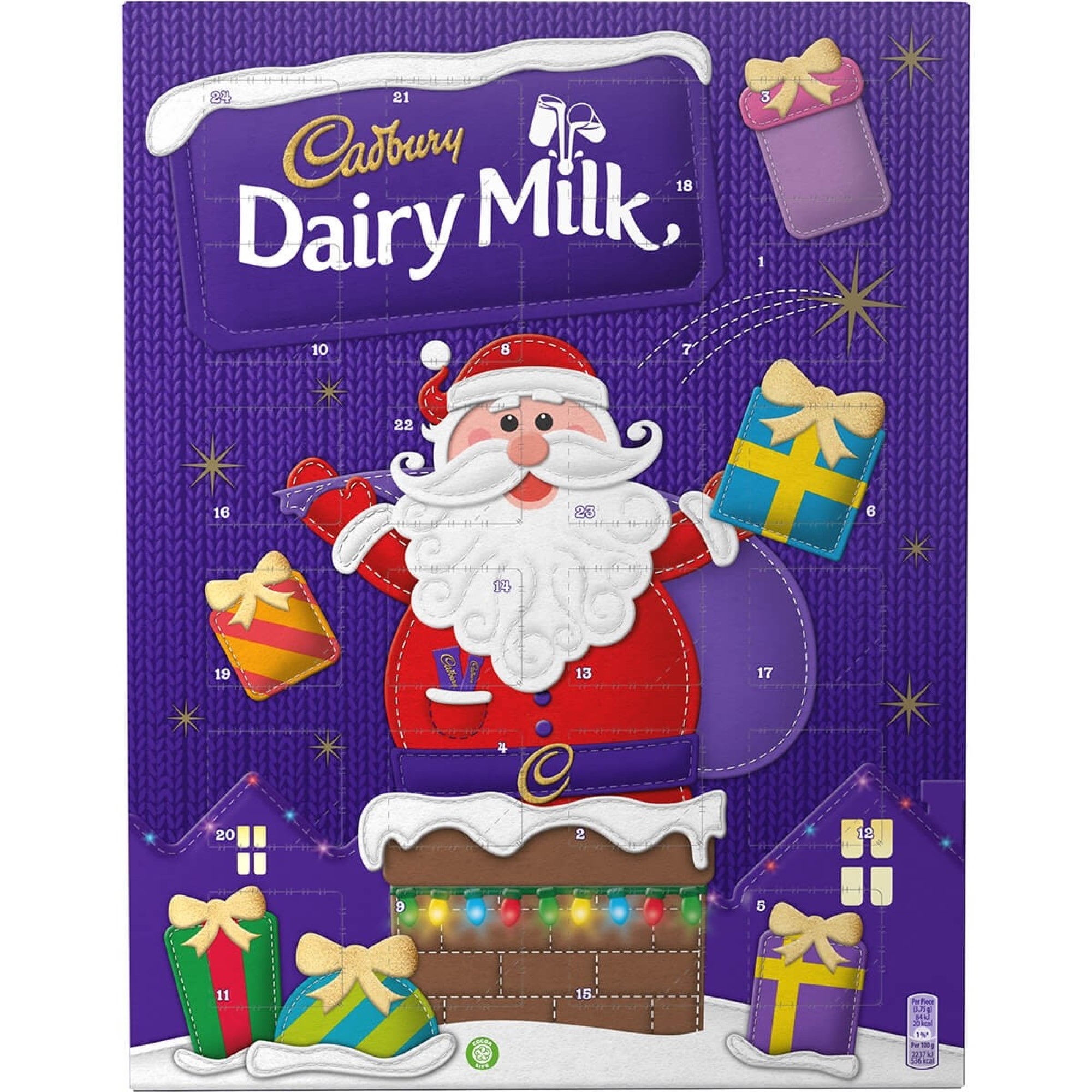 Cadbury Dairy Milk Advent Calendar 90 g Candy Store