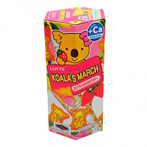 detail Lotte Koala's March Strawberry 37 g