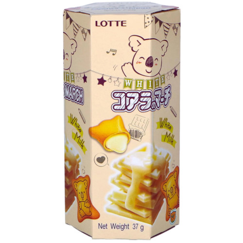 detail Lotte Koala's March White Milk Chocolate 37 g