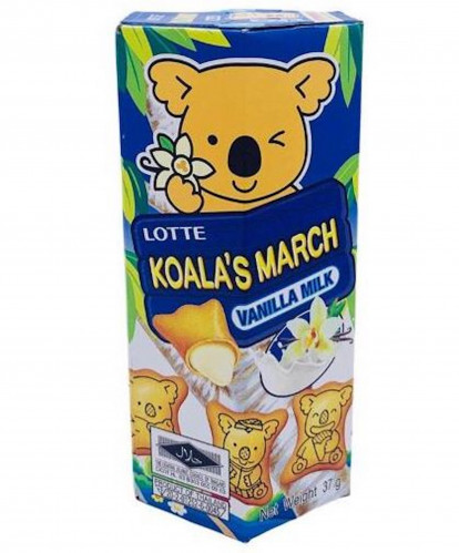 Lotte Koala´s March Vanilla Milk 37 g