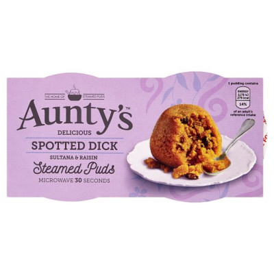 Auntys Spotted Dick 2x95 g