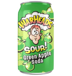 Warheads Green Apple Soda 355 ml