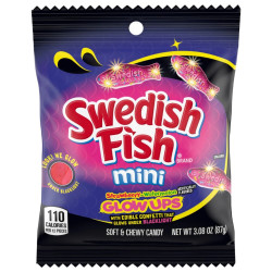 Swedish Fish Mini Glow Ups 87 g