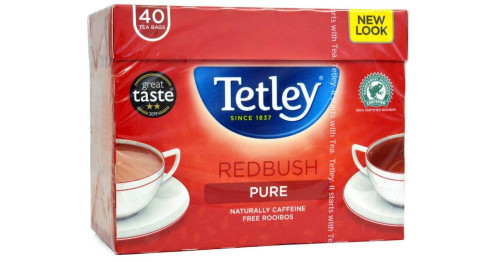 detail Tetley Redbush 40s 100 g