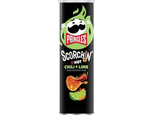 detail Pringles Scorchin´Chilli & Lime 158 g