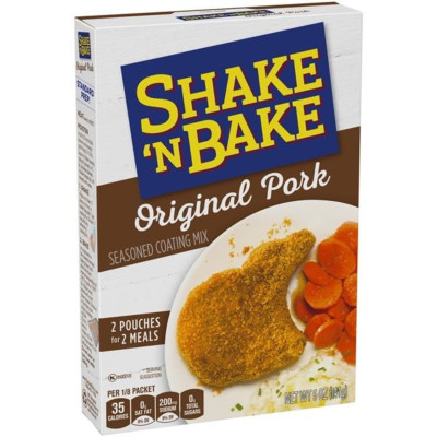 Kraft Shake´n´Bake Seasoning Original Pork 2 Pack 141 g