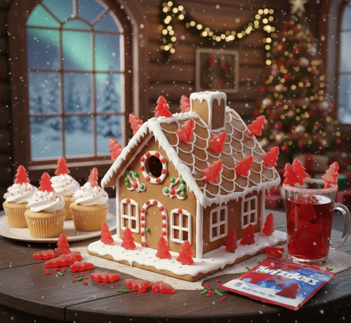 detail Twizzlers Trees Cherry 201 g