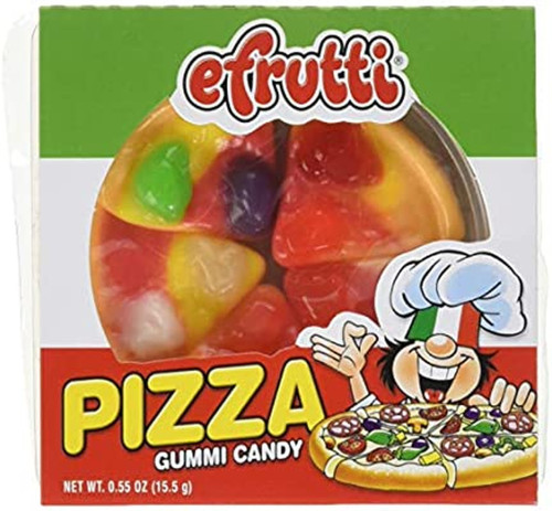 detail Efrutti Pizza Gummi Candy 15,5 g