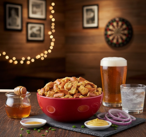 detail Snyder's Pieces Honey Mustard&Onion 110 g