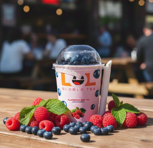 detail LoL Bubble Raspberry Red Tea 275 ml