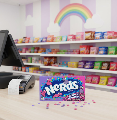 detail Nerds Strawberry & Grape 141,7 g