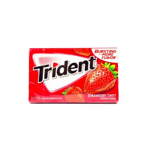 detail Trident Strawberry twist 26,6 g