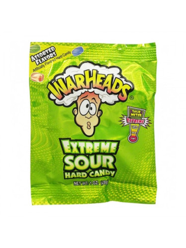 detail Warheads Extreme Sour Hard Candy 28 g