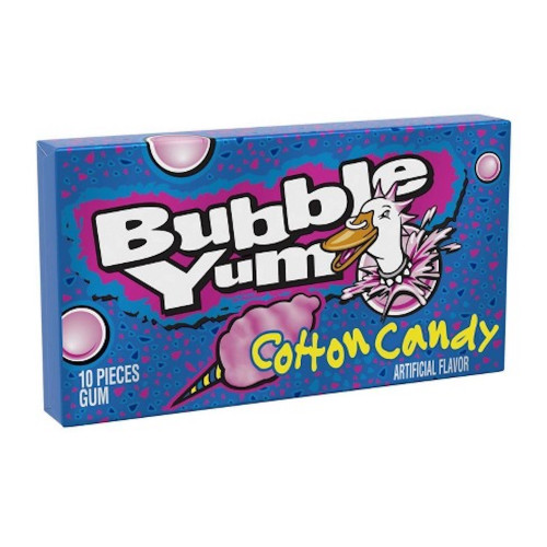 detail Bubble Yum Cotton Candy 80 g