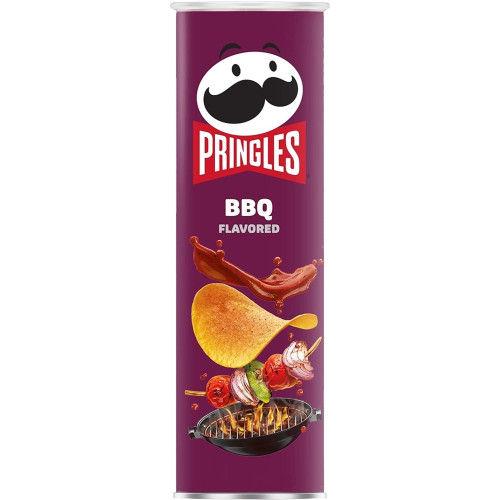 detail Pringles BBQ 158 g