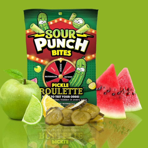 detail Sour Punch Bites Pickle 142 g