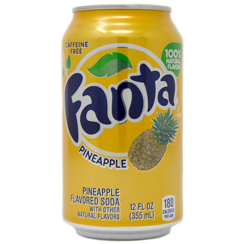 detail Fanta Pineapple 355 ml