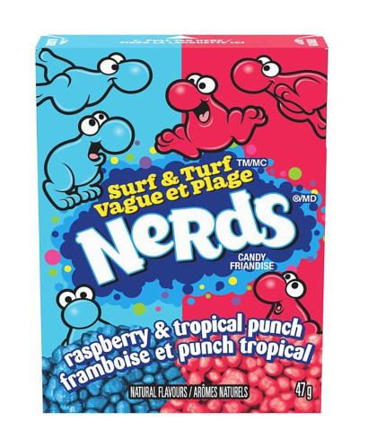 detail Nerds Tropical Punch & Raspberry 46,7 g