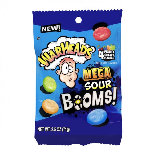 detail Warheads Mega Sour Booms 71 g