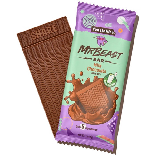 detail MrBeast Milk Chocolate 60 g