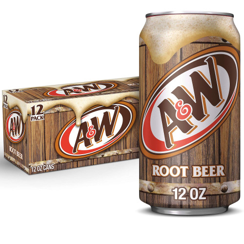 detail 12 x A&W Root Beer 355 ml
