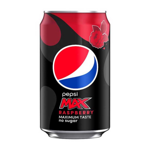 detail Pepsi Max Raspberry 330 ml