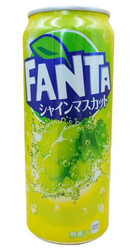 detail Fanta Shine Muscat Grape Japan 500 ml
