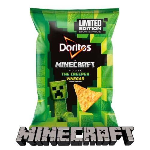 detail Doritos Minecraft The Creeper Vinegar 180 g