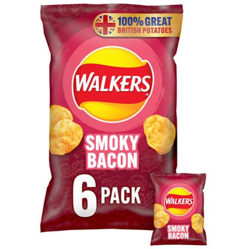 detail Walkers Smoky Bacon 150 g