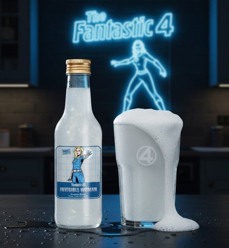 detail Fantastic 4 Invisible Woman Cream Soda 330 ml