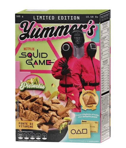 detail Yummer's Squid Game Pistachio 300 g (MHD - 07.02.2026)