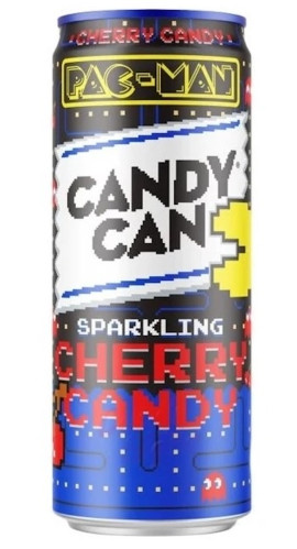 detail Candy Can Pacman Cherry 330 ml