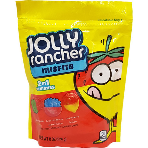 detail Jolly Rancher Misfits 2 in 1 Gummies 226 g