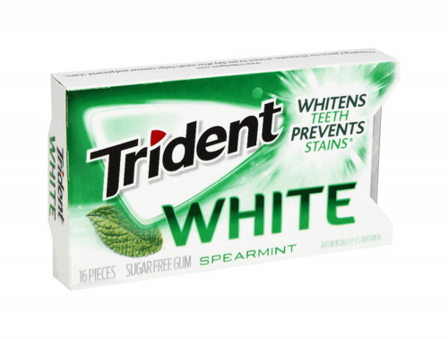detail Trident White Spearmint 24 g
