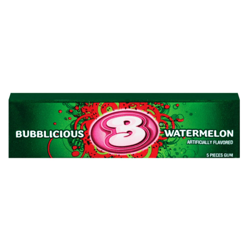 detail Bubblicious Watermelon 37 g