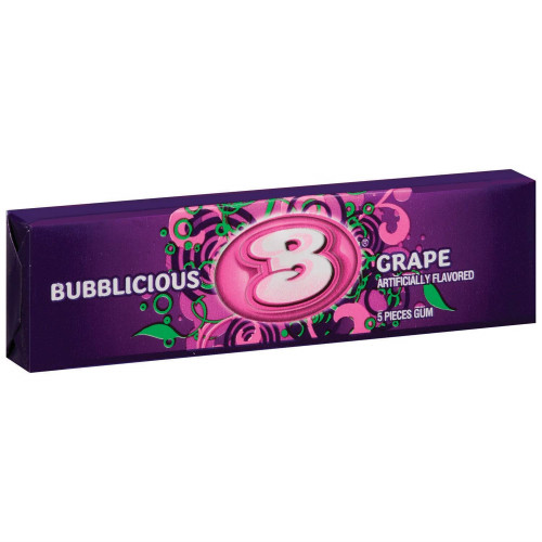 detail Bubblicious Grape 40 g