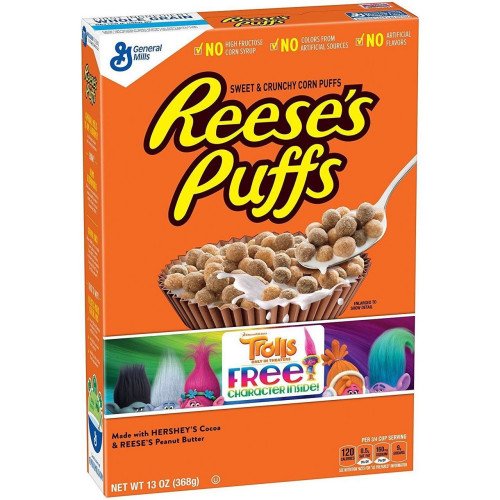 detail Reeses Puffs Cereals 326 g