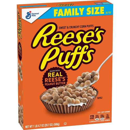 detail Reese´s Puffs LARGE SIZE 586 g