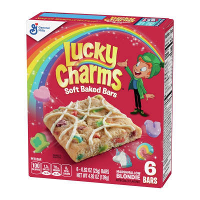 Lucky Charms Soft Baked Bars 139 g
