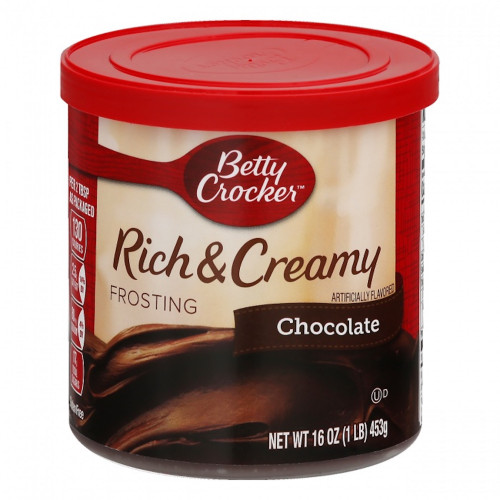 detail Betty Crocker Rich & Creamy Chocolate Frosting 453 g